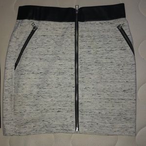 Two Wilfred mini (above the knee) skirts